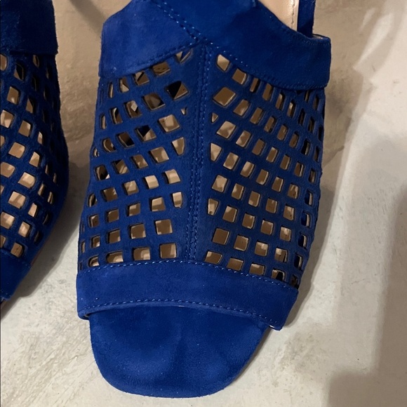Vince Camuto Royal Blue Heeled Sandals - Picture 3 of 11